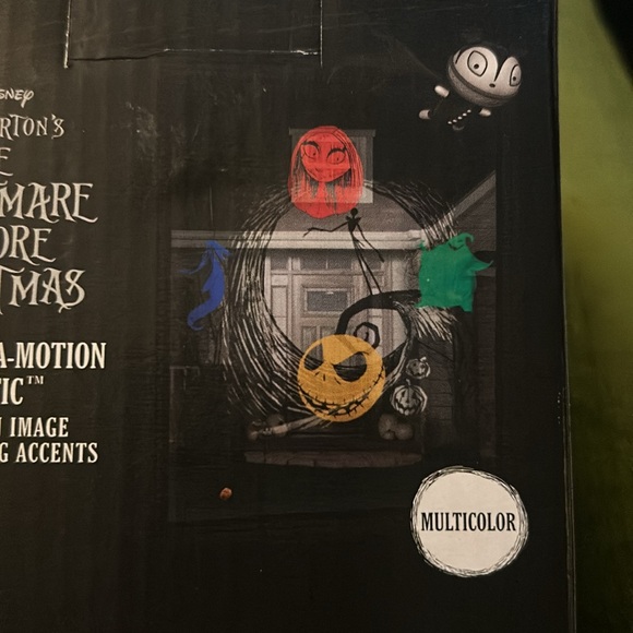Nightmare Before Christmas LED Whirl-A-Motion + Static (New) - Picture 4 of 6